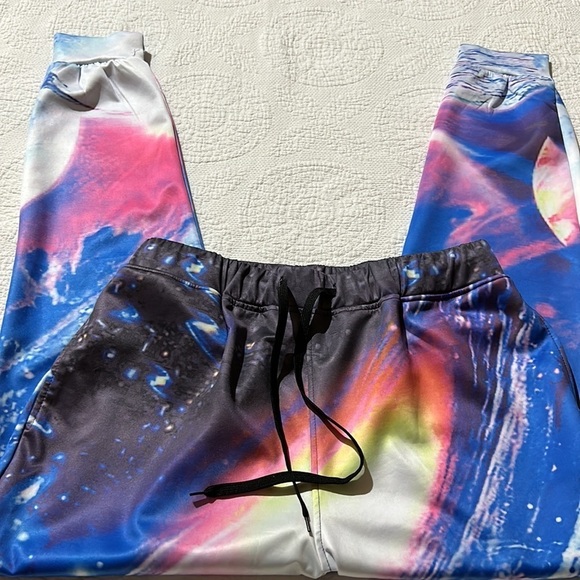Cosmic joggers. Size Large. - Picture 3 of 9